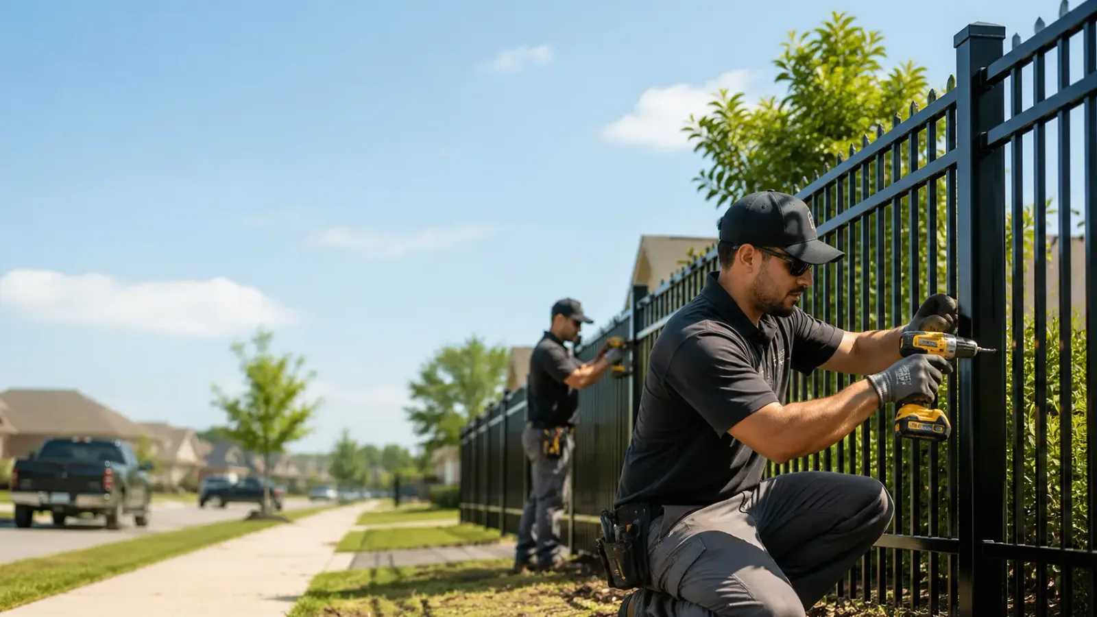 Metal Fence Installation in Welcome, NC
